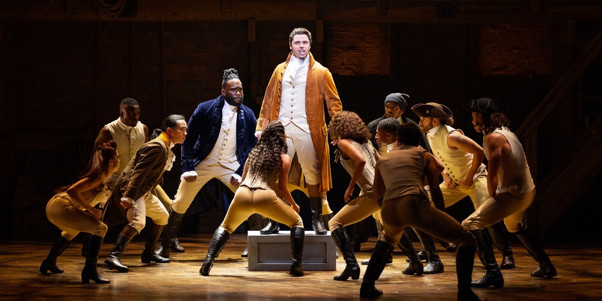 Hamilton's Jason Arrow and DeAundre' Woods on shaping their versions of the musical's historical figures and remembering their roots